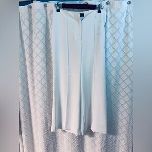 Express White Cropped Pants